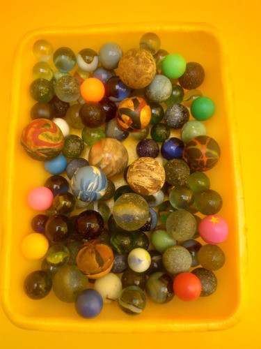 Bolinhas De Gude De Várias Cores E Tamanhos 1