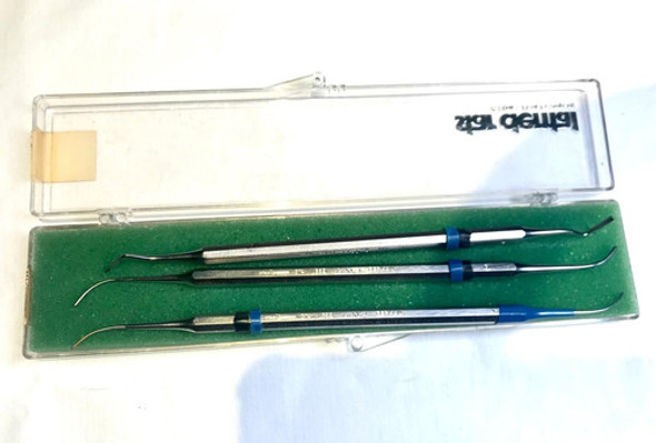 Kit De Curetas De Levantamiento De Seno X3 Piezas Germany 0