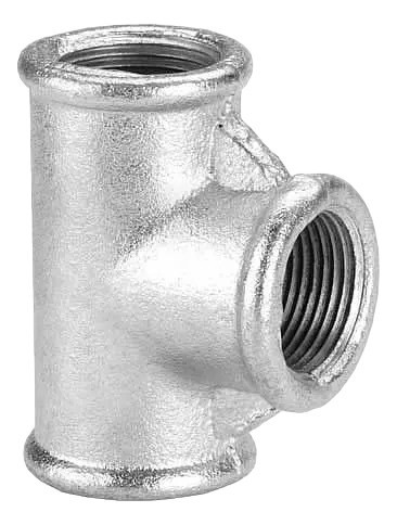 Tee Galvanizado 90° 2.1/2 Pulgadas 1