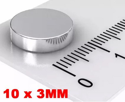 Ima De Neodímio 10mm X 3mm 400 Peças 10x3 Mm 10 X 3 Mm 0