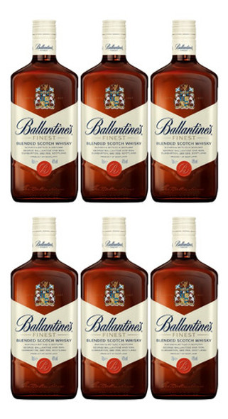 Whisky Ballantines Scotch 700ml X6 Zetta Bebidas 0 Whisky Ballantines Scotch 700ml X6 Zetta Bebidas 0