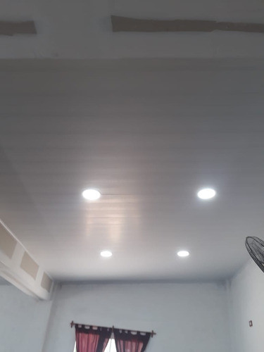 Machimbre De Pvc Blanco 10mm Espesor 1