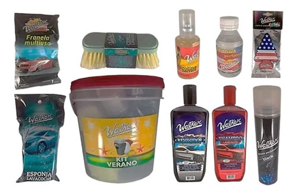 Kit Lavado Y Limpieza De Automovil Walker Cuota - Formula1 0