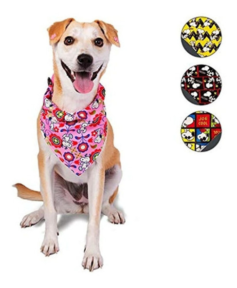 Zooz Pets Snoopy Dog Rrbandana - Bandanas Oficiales Para Per 0 Zooz Pets Snoopy Dog Rrbandana - Bandanas Oficiales Para Per 0