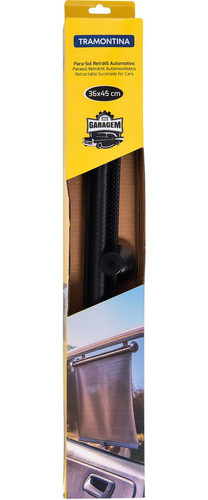 Tapa-sol Retrátil Tramontina Para Vidros Laterais Carro 1