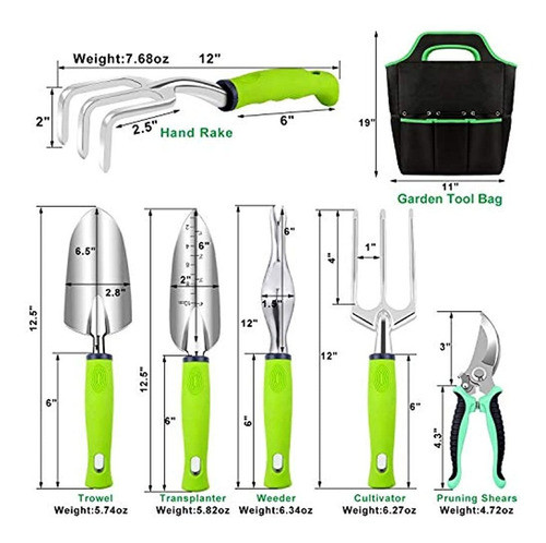 Juego De 52 Herramientas De Jardín, Herramientas De Jardiner 1