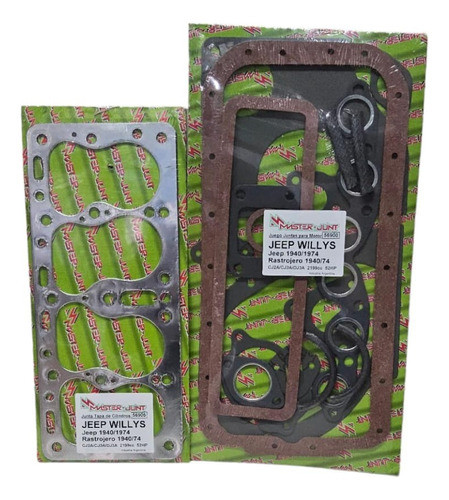 Juntas Jeep Willys De Motor Completo 0