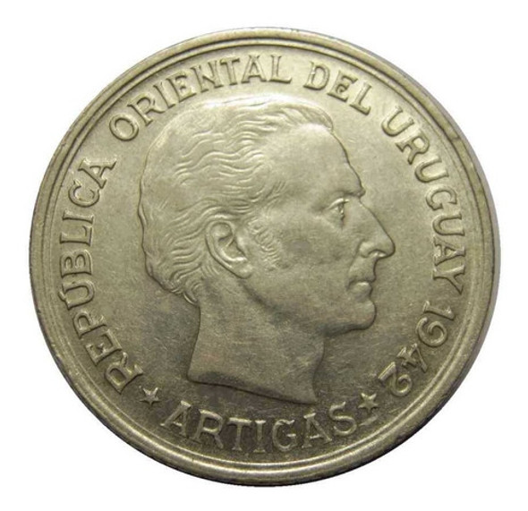 Tp Un Peso 1942 Puma De Plata Excelente Estado Vea Las Fotos 1