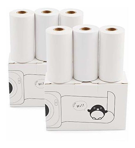 Papel Adhesivo Brillante Imprimible Papel Termico Directo Bl 1