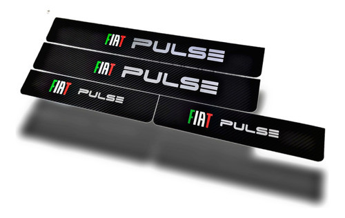 Protector Cubre Zócalos Carbono Fiat Pulse 0