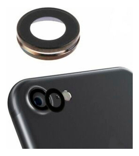 Cambio Vidrio Lens Trasero Camara Compatible Con iPhone 7 0