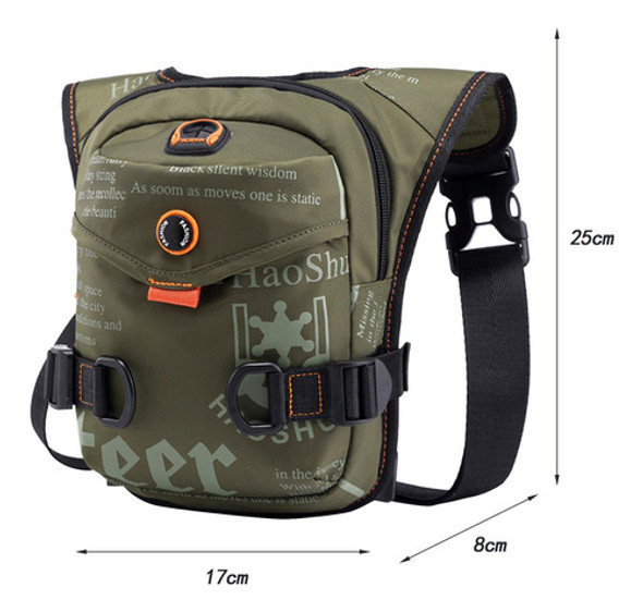 Bolsa De Perna Masculina, Bolsa De Peito À Prova D'água 1