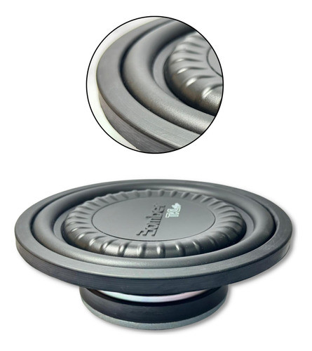 Alto Falante Subwoofer Slim 10 Polegadas 400w Rms 4 Ohms 1