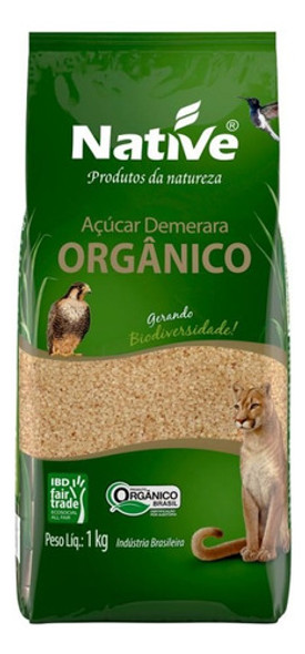 Açúcar Orgânico Demerara Native 1kg 0 Açúcar Orgânico Demerara Native 1kg 0