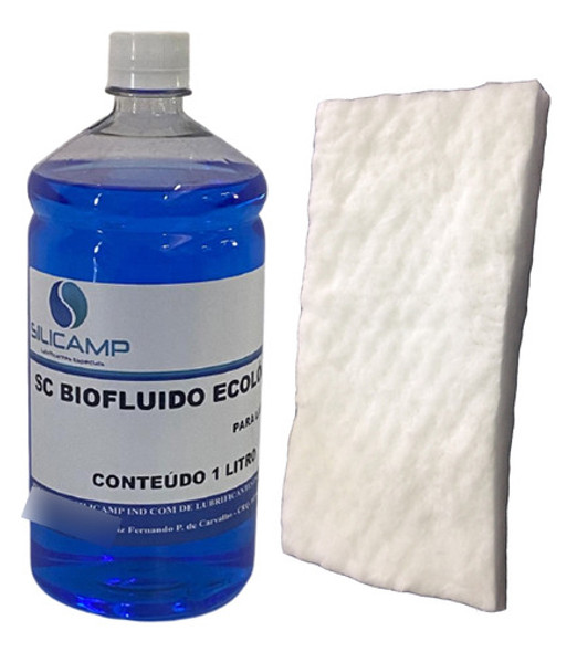 Bio Fluido P/ Lareira Ecológica + Absorvente Cerâmico 30x15 0