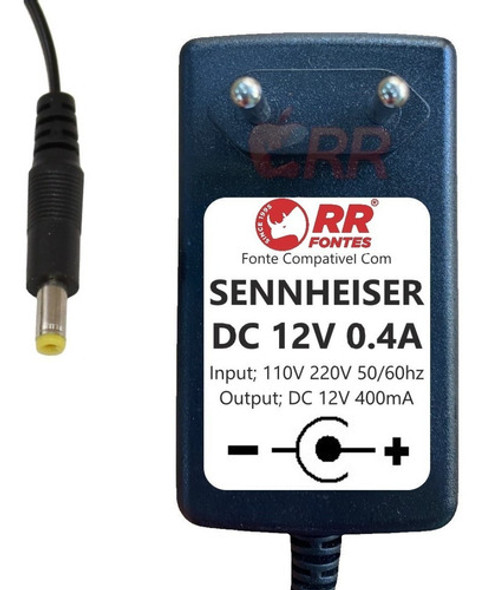 Fonte Carregador 12v Para Microfone Sennheiser G2 G3 Slx24 1