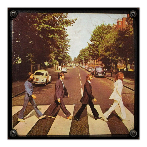 #32 - Cuadro Decorativo Vintage / The Beatles - Abbey Road! 0