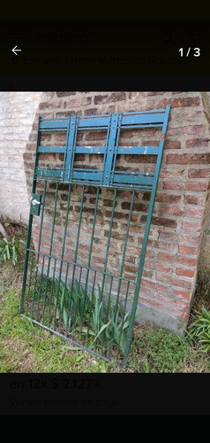 Puerta Reja De Hierro Antigua 1