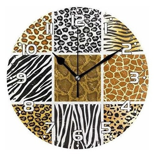 Naanle Piel De Animal Estampado De Leopardo Raya De Cebra En 0