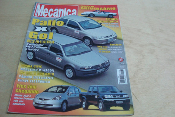 Revista Oficina Mecanica 182 / Palio Gol Felino  Honda 0