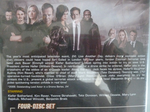 Dvd 24 Live Another Day - Four-disc Set - All 12 Episodes 1