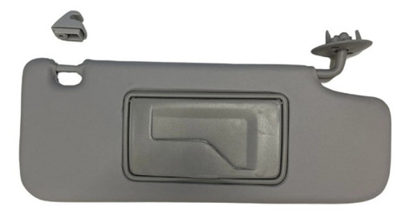 Quebra Sol Com Presilha Cinza Agile Ltz 2013 Lado Direito 0