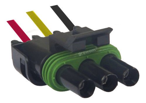 Ficha 3 Vías Inyección Electrónica Línea Pesada 0