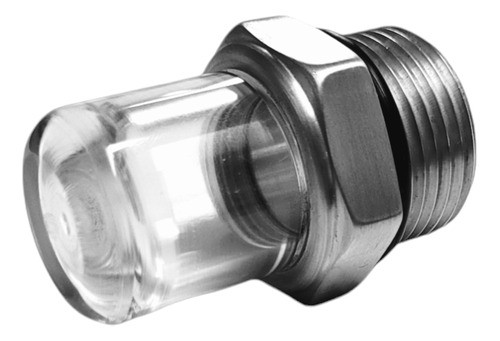 Visor De Aceite 1/2' Bsp Aluminio 3d Acrilico Hero Lubricac. 0