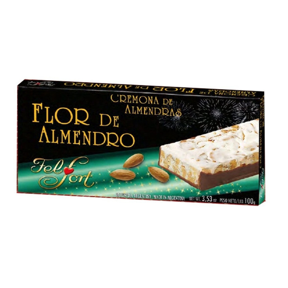 FelFort Flor de Almendra Cremona de Almendras Almond Blossom Almond Cremona, 100 g / 3.53 oz