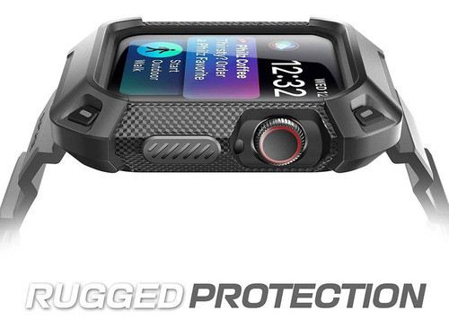 Funda+ Malla Apple Watch Se/5/4/3/2/1 40mm Supcase Black 1