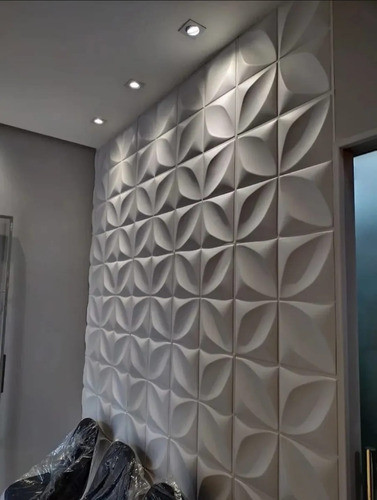 10 Placas Alto Colante, Adesivadas Pvc 50cm X 50cm 3d 2,5m² 0