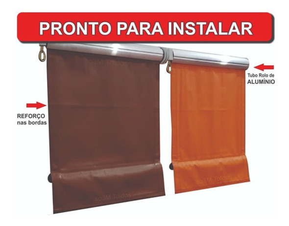 Toldo Cortina Pronto 200 Largura X 250 Altura So3m Toldos 1 Toldo Cortina Pronto 200 Largura X 250 Altura So3m Toldos 1