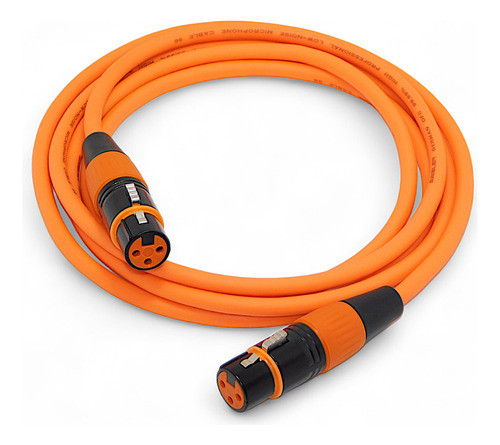 Cable Canon Hembra Canon Hembra Premium Balanceado 1mts Hamc 1