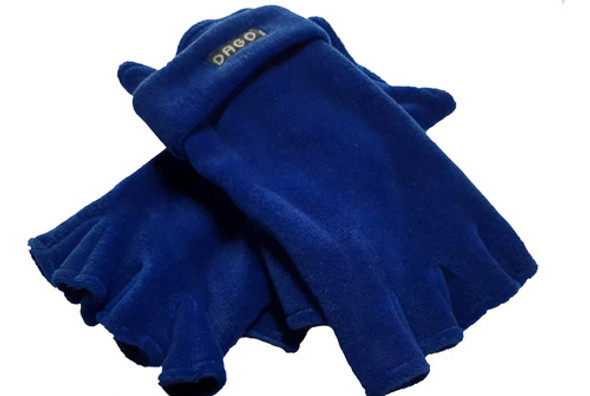 Guantes Micropolar Dago Pesca Medio Dedo El Jabali 0