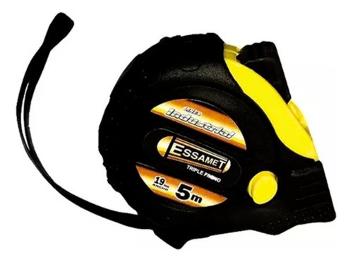 Cinta Métrica Essamet 5 Metros X 19mm Triple Freno Iman 0