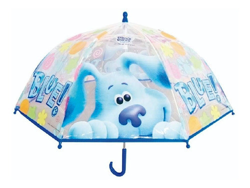 Paraguas Infantil Pistas De Blue 40cm Escolar Niños Bl300 C 0