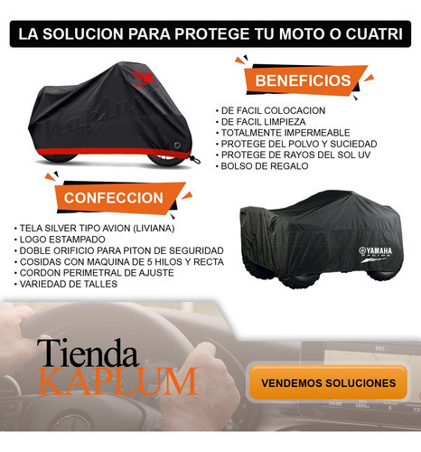 Funda Cubre Moto Silver Cf Moto Nk 250 400 1