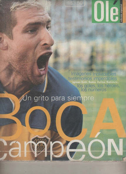 Revista Ole * Boca Campeon Apertura -  Año 1998 0