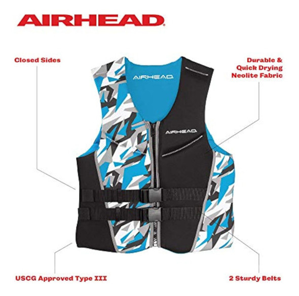 Airhead Chaleco Salvavidas De Camuflaje Cool 1