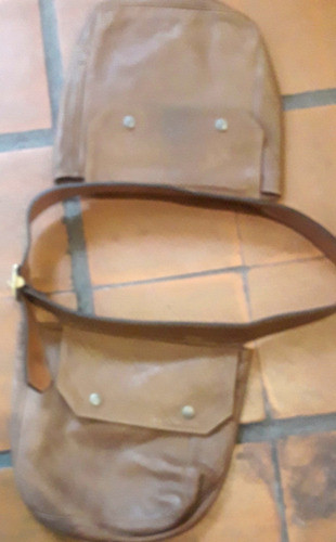 Alforja Alforjas Cuero Arandu Caza Hebilla Bronce 0