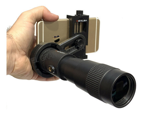Monocular Shilba  8-24x40mm + Adaptador Para Celular Bak4 0