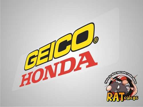 Calcos Geico / Powersports Honda 0