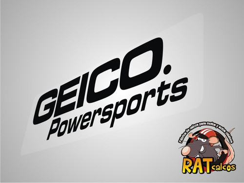 Calcos Geico / Powersports Honda 1
