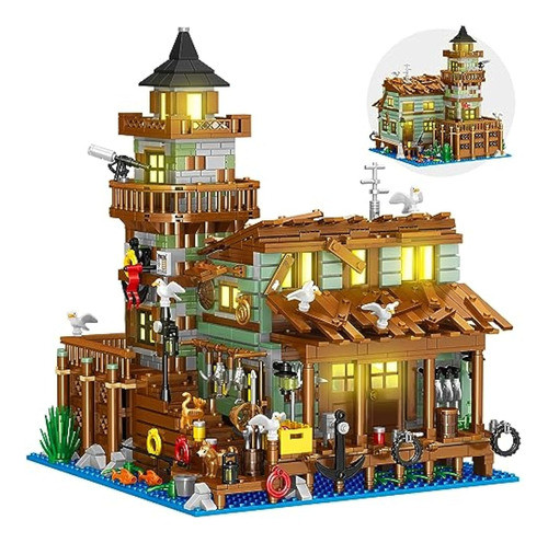 Fishing Village Store - Juego De Construcción De 0
