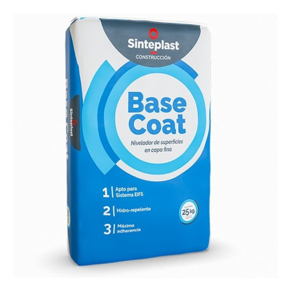Base Coat Mortero Nivelador En Capa Fina Sinteplast 25kg 0 Base Coat Mortero Nivelador En Capa Fina Sinteplast 25kg 0