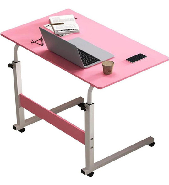 Mesa Escrivaninha Ajustavel Com Rodinhas Para Computador 0