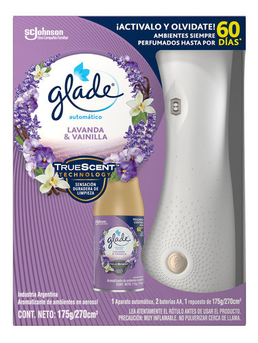 Glade Automatico Full Lavanda/vainilla 0