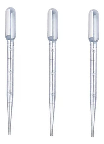 Pipeta Pasteur Plastica 3ml - 10 Unidades 0