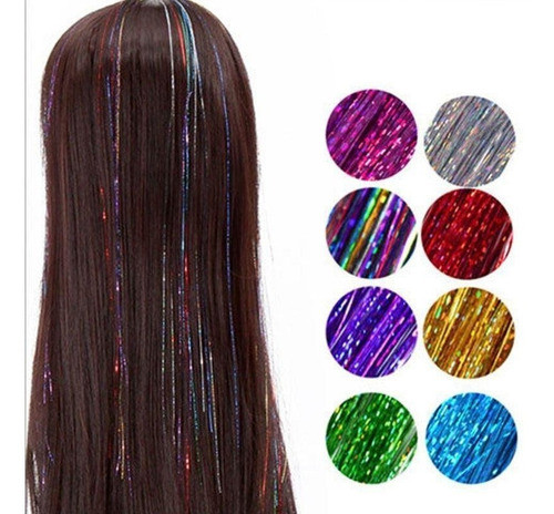 Mechones, Mechas, Tiras De Colores, Hermoso Toque 0
