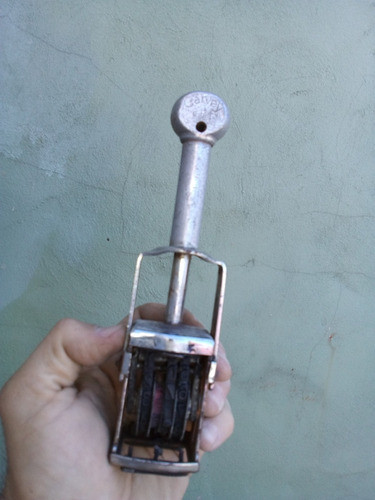 T-antiguo Numerador Sellador Garvey S-182 Decoracion 0